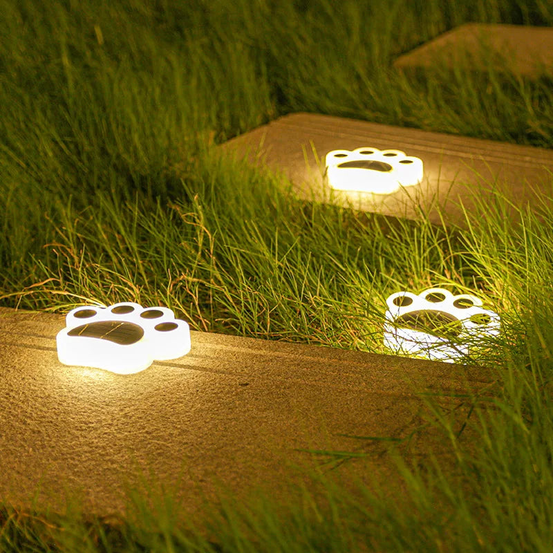Lampes LED Solaires Paws – Éclairage de Jardin et Allée Écologique Lumière solaire Electro Paris