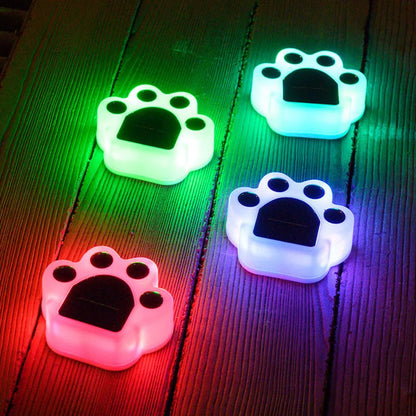 Lampes LED Solaires Paws – Éclairage de Jardin et Allée Écologique Lumière solaire Electro Paris Couleur