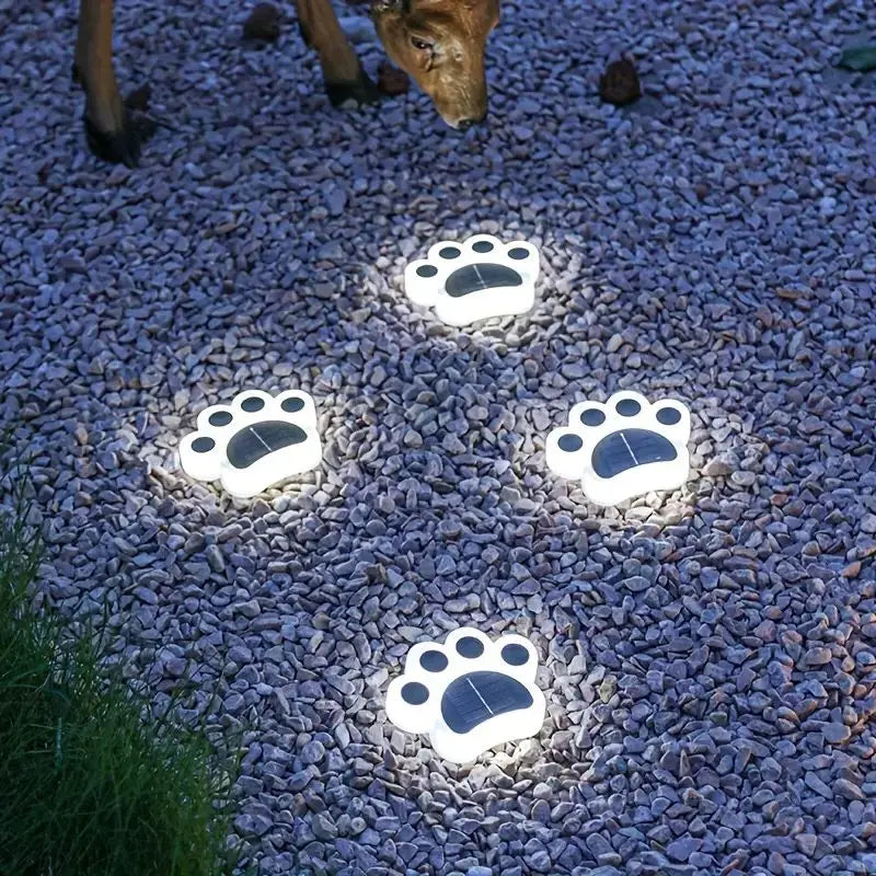 Lampes LED Solaires Paws – Éclairage de Jardin et Allée Écologique Lumière solaire Electro Paris
