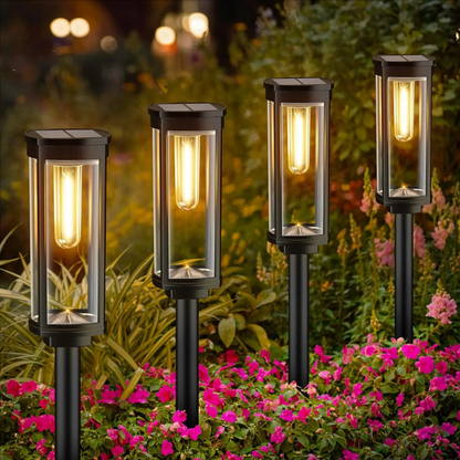 Lampe Solaire Jardin Étanche - Éclairage Extérieur Solaire LED Outdoor Lighting Electro Paris