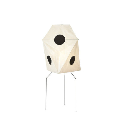Lampe Sur Pied Minimaliste avec Abat-jour en Papier Fait Main Floor Lamps Electro Paris Style C L 56cm x H 145cm