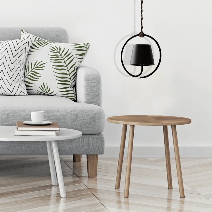 Lampe Suspendue LED Rechargeable Intérieur et Extérieur, Design Élégant Lampe suspendue Electro Paris