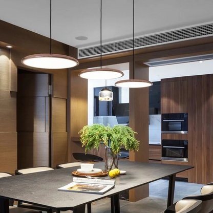 Suspension Scandinave avec Abat-jour Wabi-Sabi – Lampe Polymère Faite Main pour Salle à Manger Éclairage Electro Paris