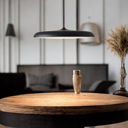 Suspension Scandinave avec Abat-jour Wabi-Sabi – Lampe Polymère Faite Main pour Salle à Manger Éclairage Electro Paris