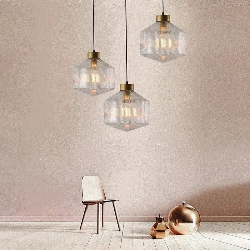 Suspension Scandinave en Verre Réglable pour Éclairage d'Accentuation Moderne Éclairage Electro Paris