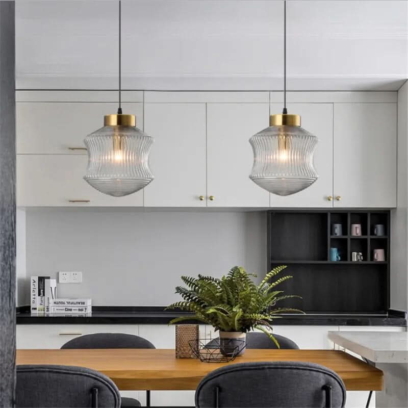 Suspension Scandinave en Verre Réglable pour Éclairage d'Accentuation Moderne Éclairage Electro Paris