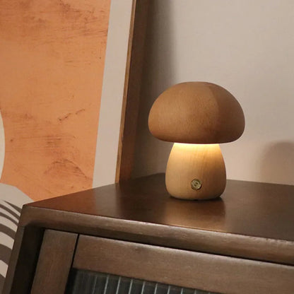 Lampe Tactile Sans Fil en Bois pour Ambiance Intérieure Table Lamp Electro Paris D Marron Clair