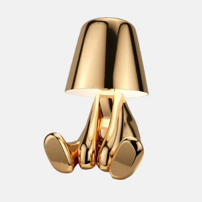 Lampe d’ambiance LED tactile avec batterie rechargeable Table Lamp Electro Paris Or relaxant