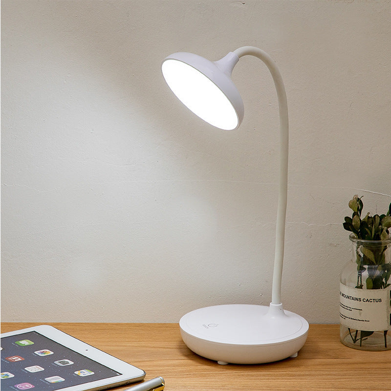 Lampe de Bureau LED Design avec Charge USB – Éclairage Ajustable pour Étude Éclairage de bureau Electro Paris Blanc
