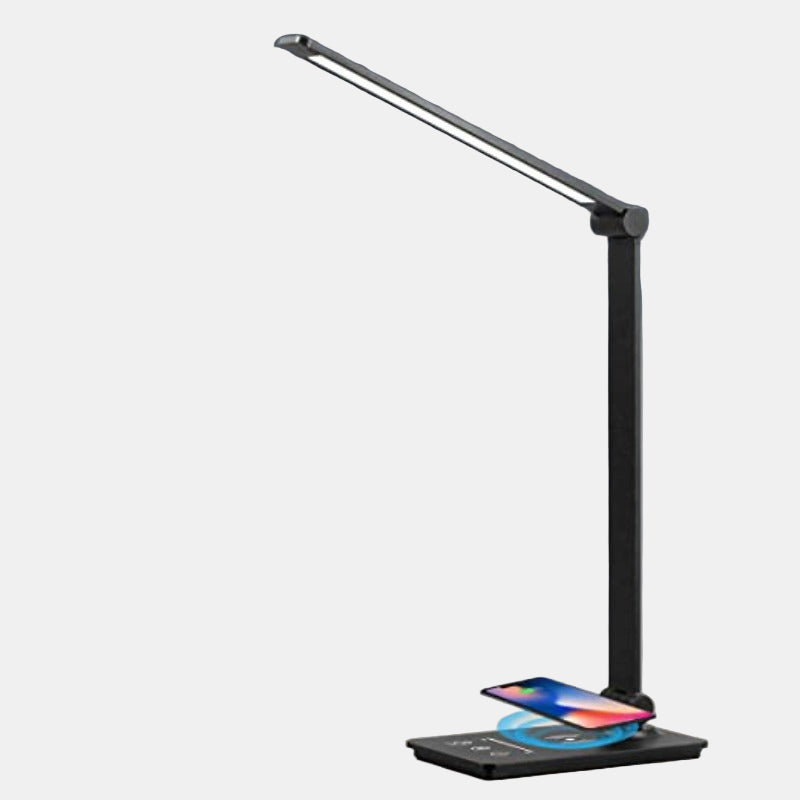 Lampe de Bureau LED avec Chargeur Sans Fil, Contrôle Tactile & 5 Modes de Couleur Lampe de table Electro Paris Default
