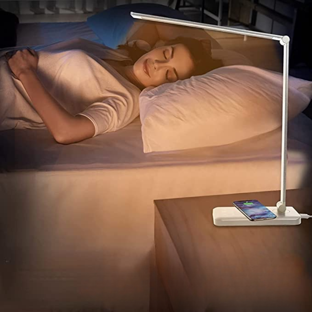 Lampe de Bureau LED avec Port USB et Modes Ajustables Lampe de table Electro Paris