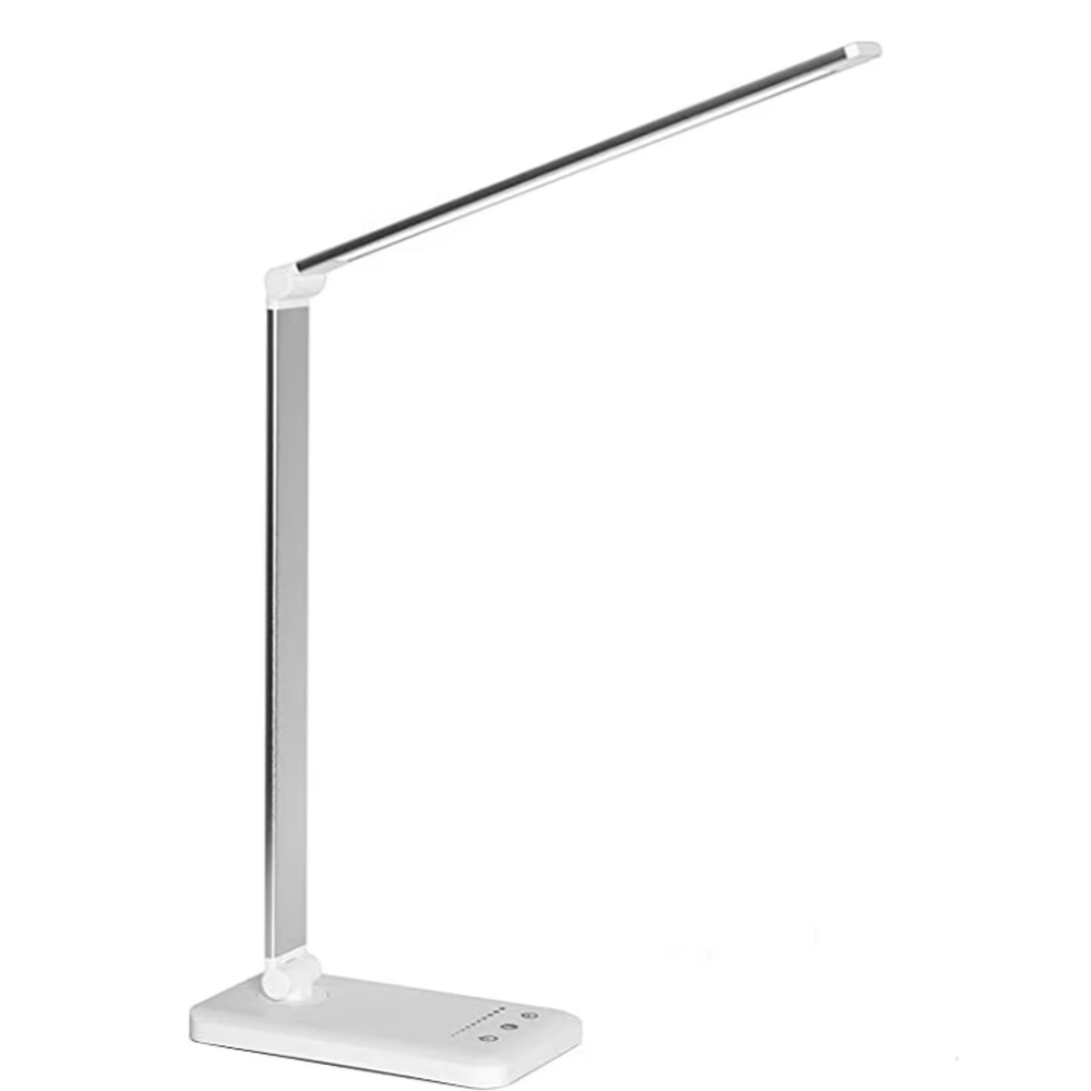 Lampe de Bureau LED avec Port USB et Modes Ajustables Lampe de table Electro Paris Argent