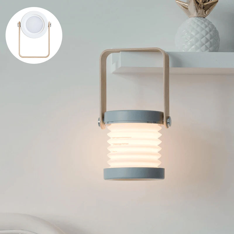 Lampe de Bureau Télescopique en Bois avec Design Portable Lampe de table Electro Paris