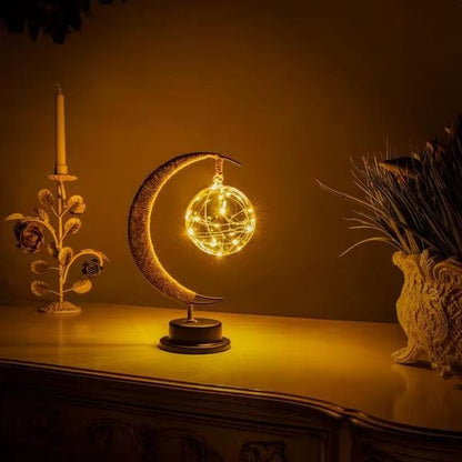 Lampe de Chevet Originale LED en Forme de Lune – Ambiance Douce pour Chambre Lampes Electro Paris
