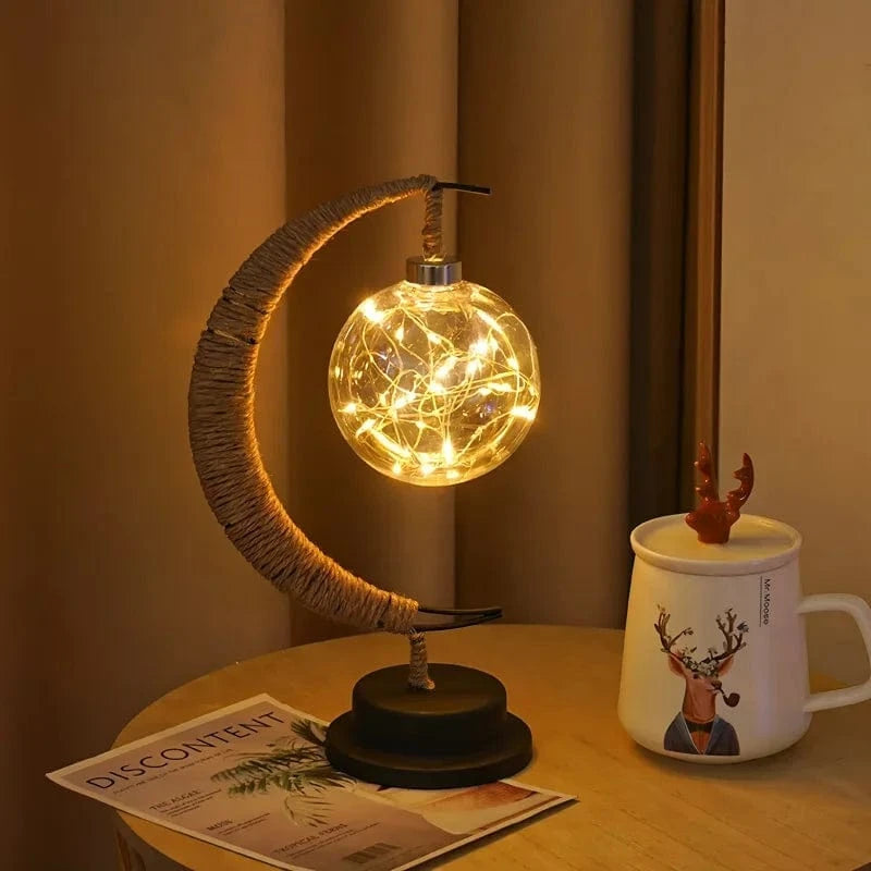 Lampe de Chevet Originale LED en Forme de Lune – Ambiance Douce pour Chambre Lampes Electro Paris
