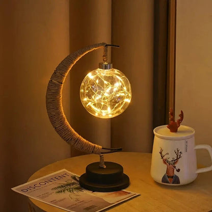 Lampe de Chevet Originale LED en Forme de Lune – Ambiance Douce pour Chambre Lampes Electro Paris