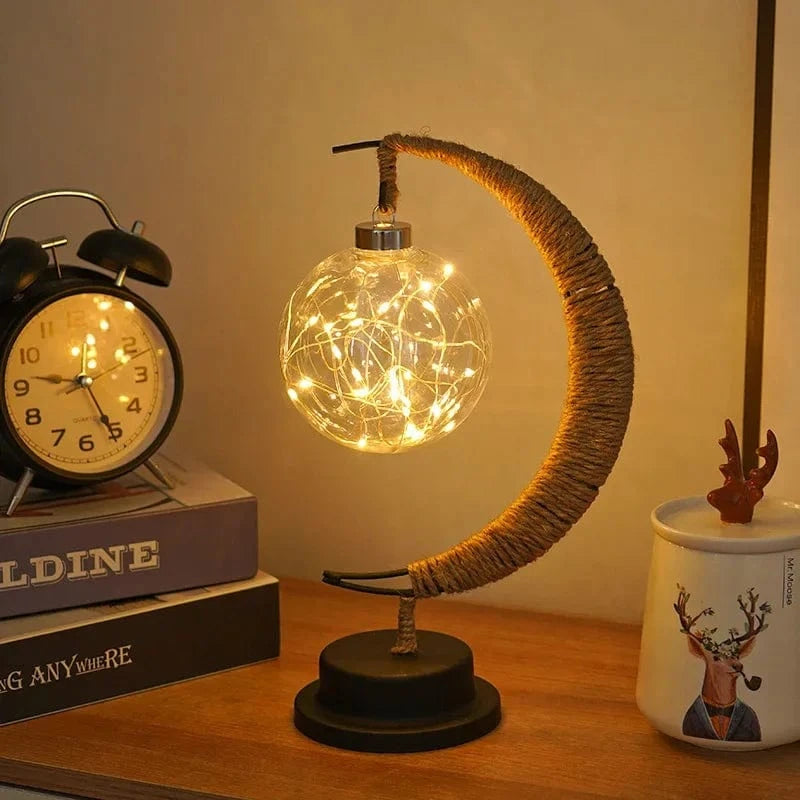 Lampe de Chevet Originale LED en Forme de Lune – Ambiance Douce pour Chambre Lampes Electro Paris