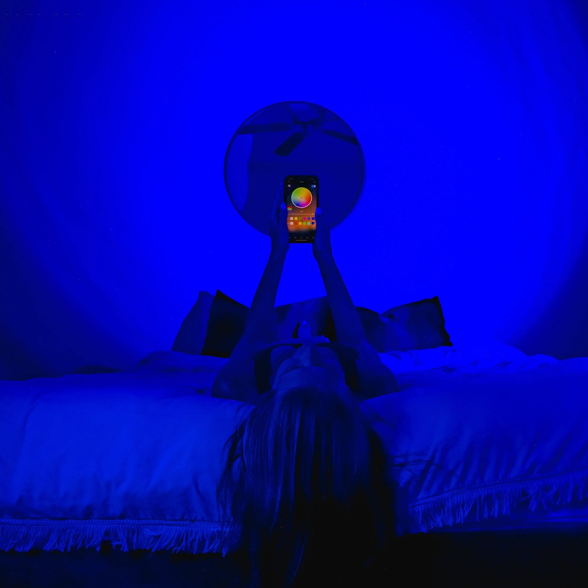 Lampe de Projection Coucher de Soleil LED avec Télécommande pour Ambiance de Chambre Éclairage Electro Paris