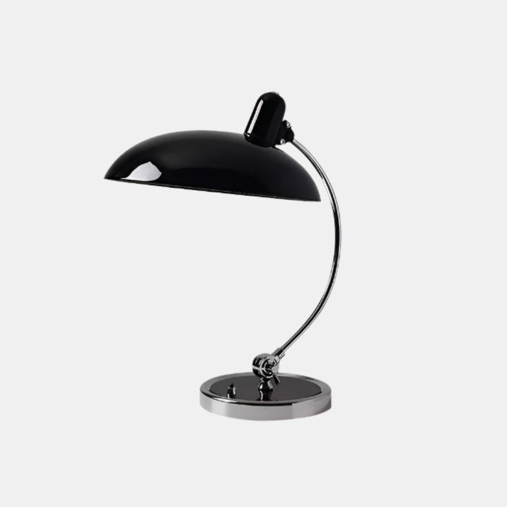 Lampe de Table à Arc Courbé – Influence Bauhaus et Nordique Table Lamp Electro Paris Noir