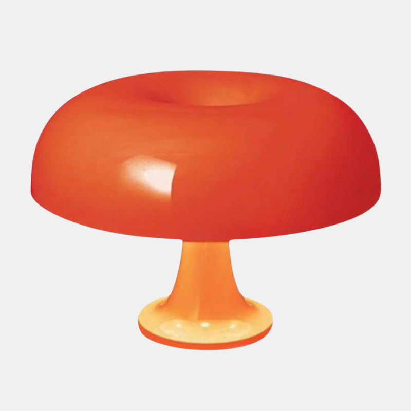 Lampe de Table Forme Champignon – Éclairage Minimaliste pour Chambre et Salon Lampes de table Electro Paris Orange