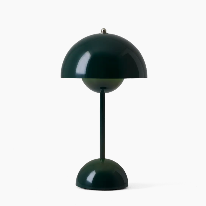 Lampe de Table LED Moderne à Éclairage Doux Table Lamp Electro Paris Vert foncé