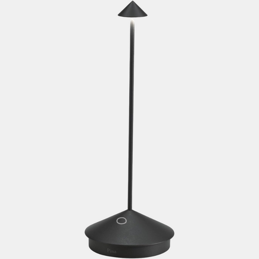 Lampe de Table LED Sans Fil Moderne pour Intérieur et Extérieur Table Lamp Electro Paris Noir