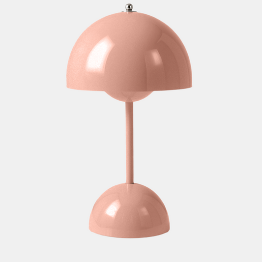 Lampe de Table LED Sans Fil au Design Minimaliste Table Lamp Electro Paris Rose clair