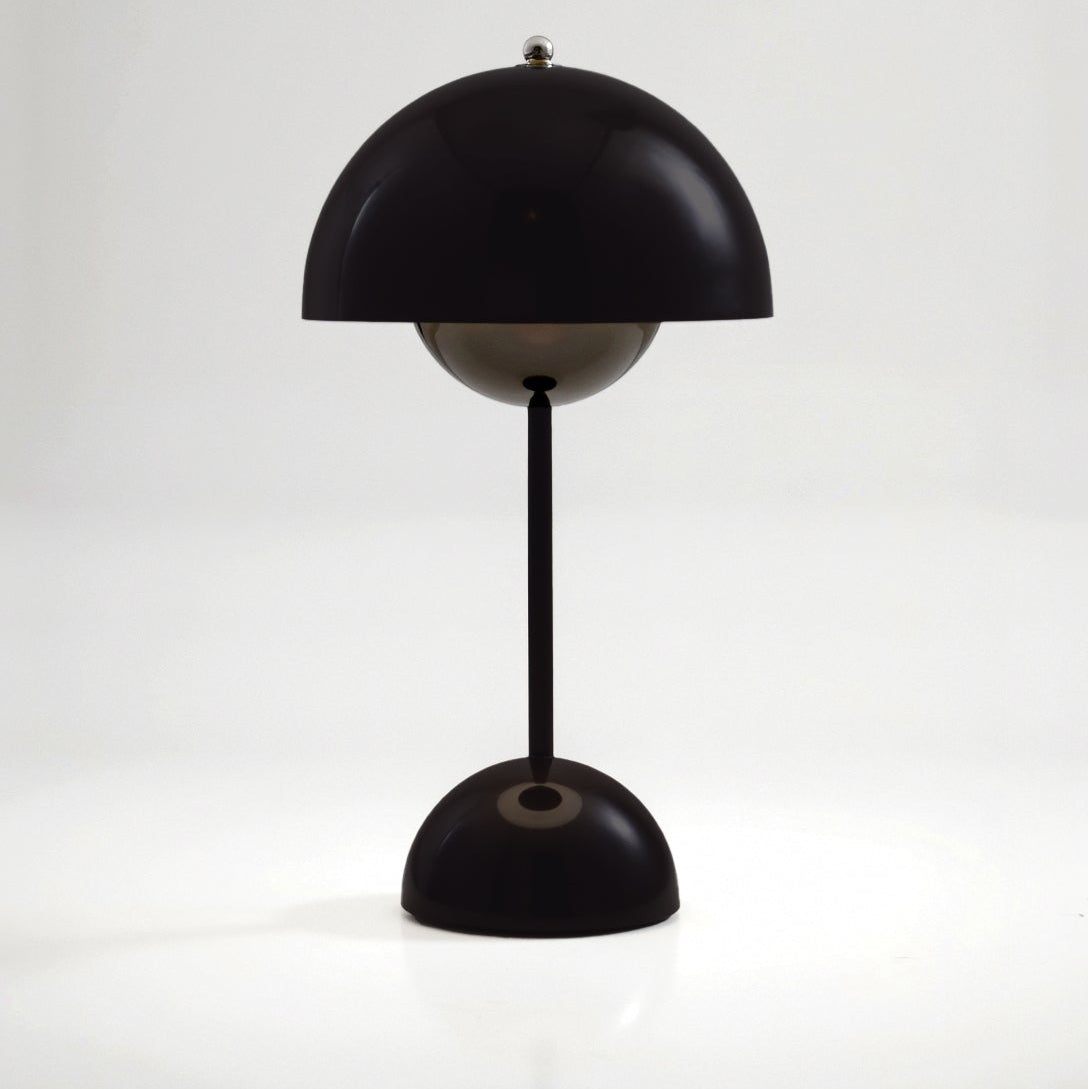 Lampe de Table LED Sans Fil au Design Minimaliste Table Lamp Electro Paris Noir