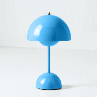 Lampe de Table LED Sans Fil au Design Minimaliste Table Lamp Electro Paris Bleu