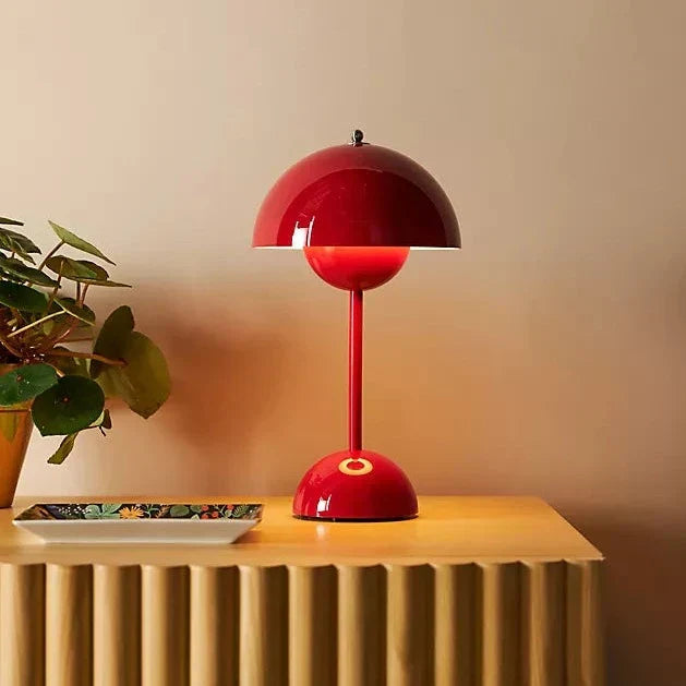 Lampe de Table LED pour Intérieur Atmosphérique Lampe de table Electro Paris Rouge