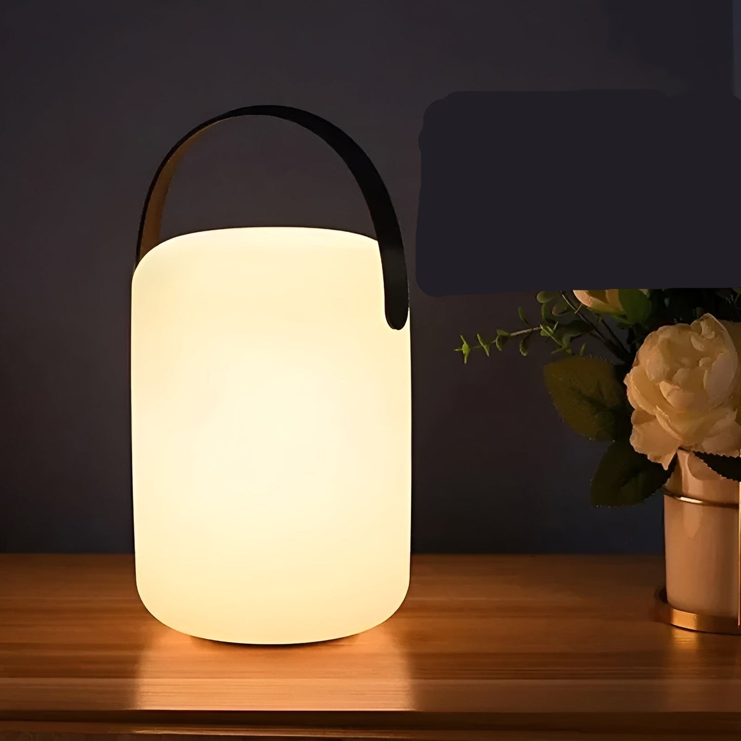 Lampe de Table LED Étanche Sans Fil pour Intérieur et Extérieur Table Lamp Electro Paris Cylindre