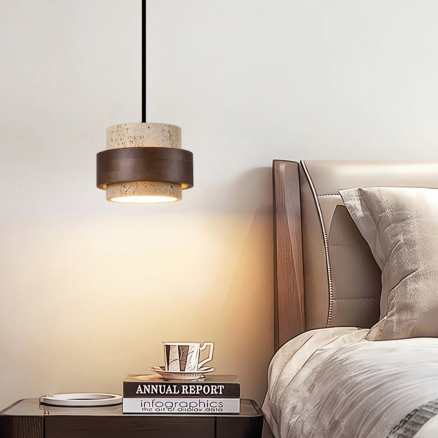 Lampe de Table Moderne Inspirée par la Pierre Naturelle Ceiling Lamp Electro Paris