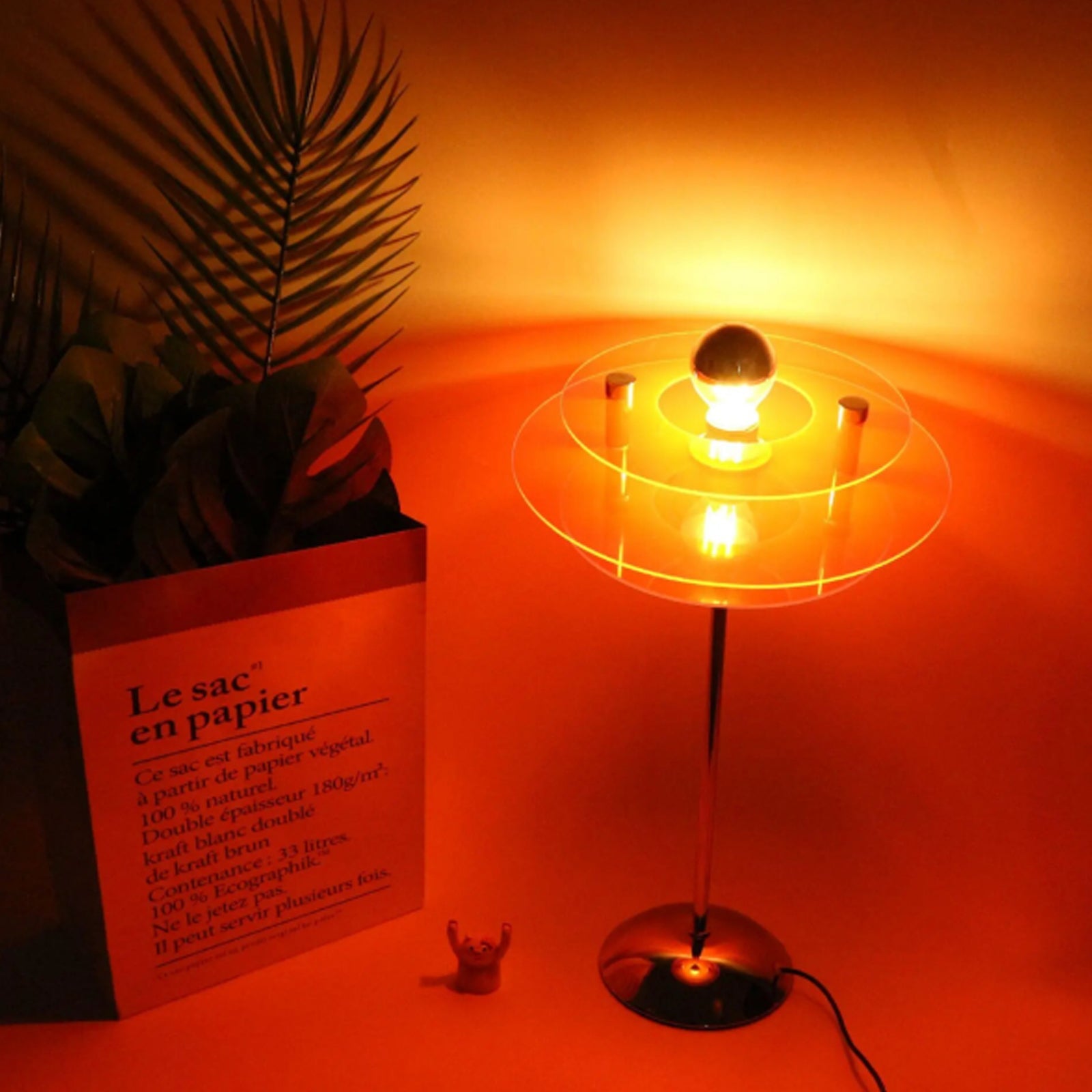 Lampe de Table Moderne en Acrylique – Éclairage Ambiance pour Salon Lampes de table Electro Paris