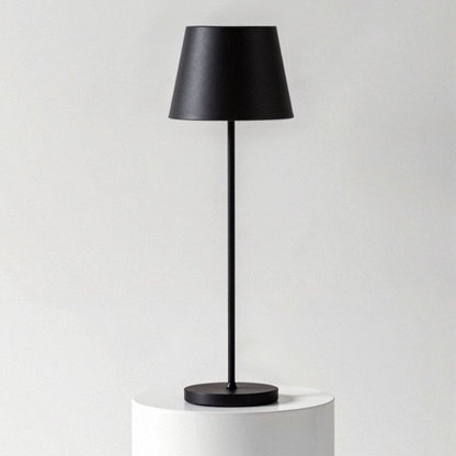 Lampe de Table Rechargeable Sans Fil en Aluminium avec Éclairage LED Table Lamp Electro Paris Noir