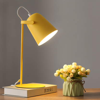 Lampe de Table Rotative au Style Moderne – Éclairage pour Bureau et Chambre Lampes de table Electro Paris Jaune