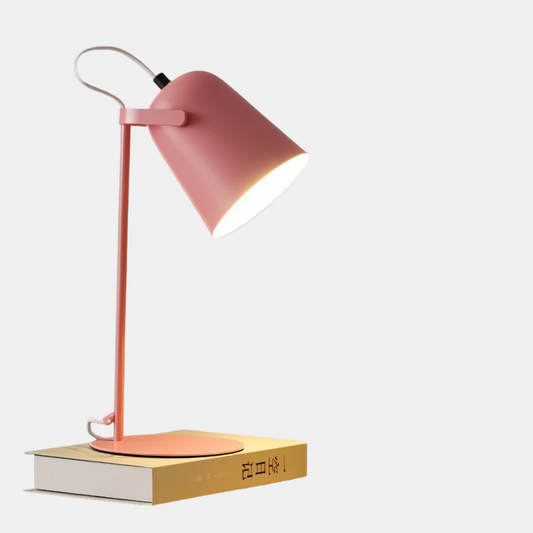Lampe de Table Rotative au Style Moderne – Éclairage pour Bureau et Chambre Lampes de table Electro Paris Rosa