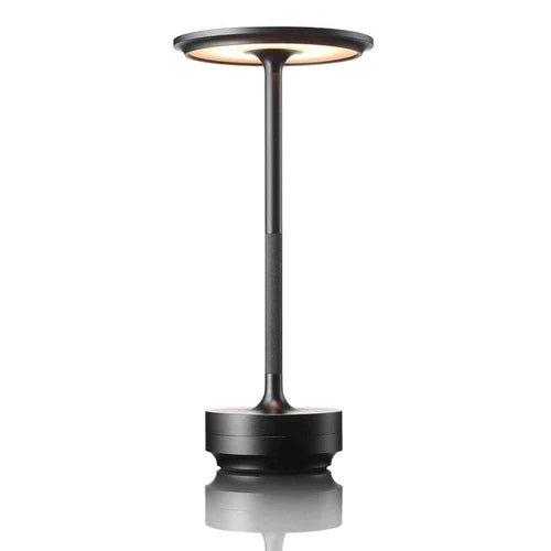Lampe de table sans fil moderne avec commande tactile pour un éclairage d'appoint portable Lampes de table Electro Paris Noir