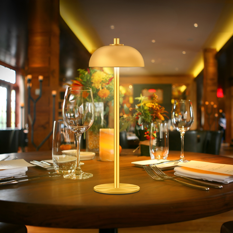 Lampe de Table Sans Fil Rechargeable avec 3 Couleurs et Contrôle Tactile pour Éclairage Moderne Éclairage Electro Paris