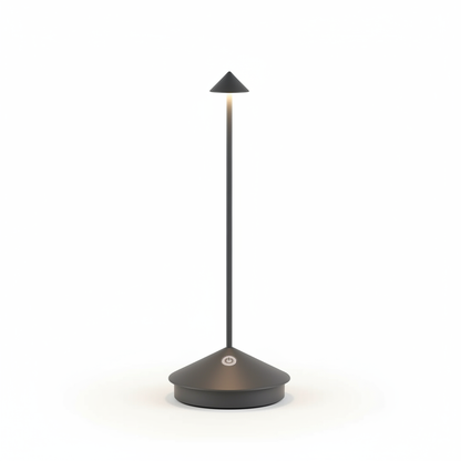 Lampe de Table Sans Fil Rechargeable – Éclairage Doux pour Intérieur et Extérieur Éclairage Electro Paris Gris Espace