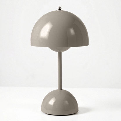 Lampe de Table LED Sans Fil au Design Minimaliste Table Lamp Electro Paris Gris