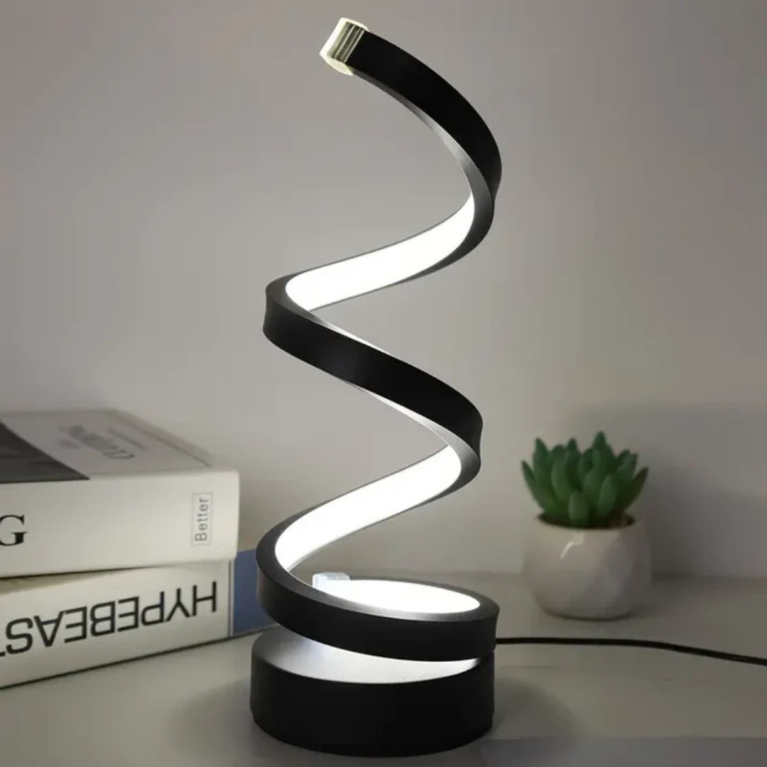 Lampe de Table Élégance Spirale Minimaliste pour Intérieurs Modernes Lampes de table Electro Paris