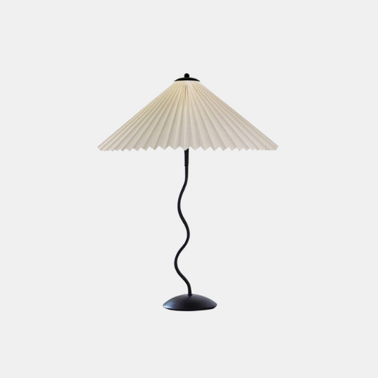 Lampe de Table Sculpturale Squiggle pour un Éclairage d'Ambiance Artistique Lampes de table Electro Paris Noir & Blanc Dia 43cm x H 60cm