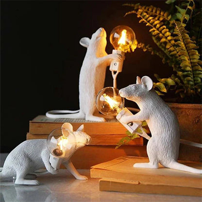 Lampe de Table Souris Fantaisiste pour Intérieurs Artistiques Table Lamp Electro Paris