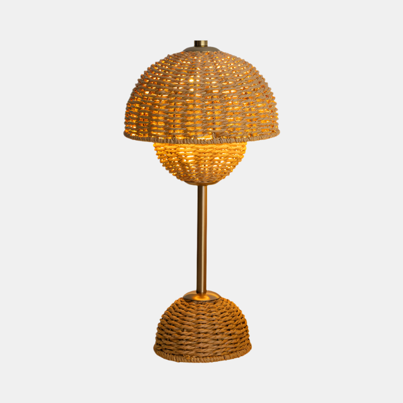 Lampe de table LED en bambou pour un éclairage d'ambiance doux Table Lamp Electro Paris