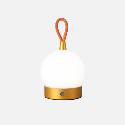 Lampe de table LED rechargeable pour espaces modernes Table Lamp Electro Paris Or