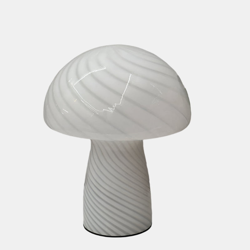 Lampe de table champignon en verre minimaliste moderne pour un éclairage d'ambiance Table Lamp Electro Paris Blanc