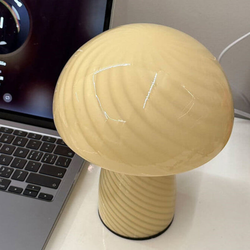 Lampe de table champignon en verre minimaliste moderne pour un éclairage d'ambiance Table Lamp Electro Paris