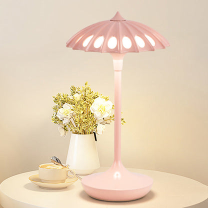 Lampe de table moderne en acrylique avec abat-jour en forme de parapluie Table Lamp Electro Paris