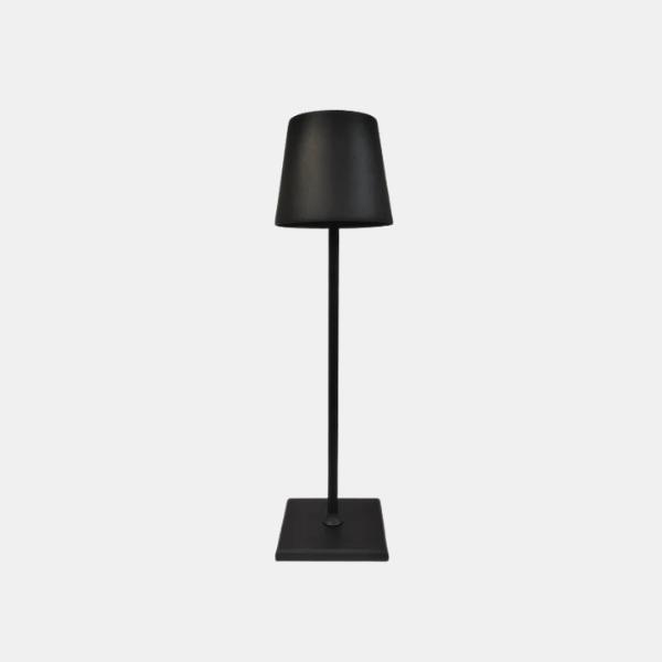 Lampe de table sans fil Crystal avec commande tactile pour éclairage intérieur et extérieur Éclairage Electro Paris Noir