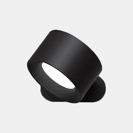 Lampe murale LED sans fil à rotation 360° avec montage magnétique Wall lamps Electro Paris Noir